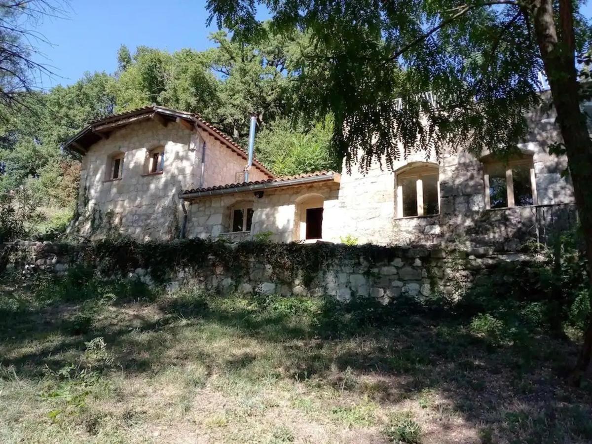 L'isle-Bouzon Grand Gite Les Cabanes De Fallot Pour 19 Personnes - Piscine Naturelle מראה חיצוני תמונה